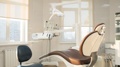 professionally cleaned dental office
